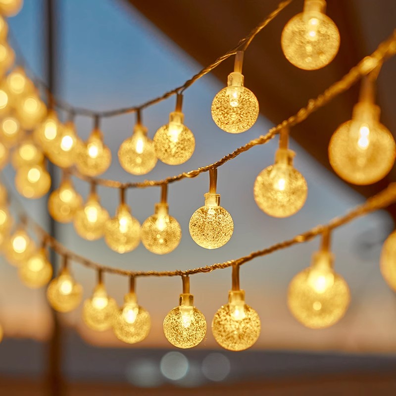 Christmas Lights Outdoor - LED Solar Outdoor Waterdichte Bubble Ball