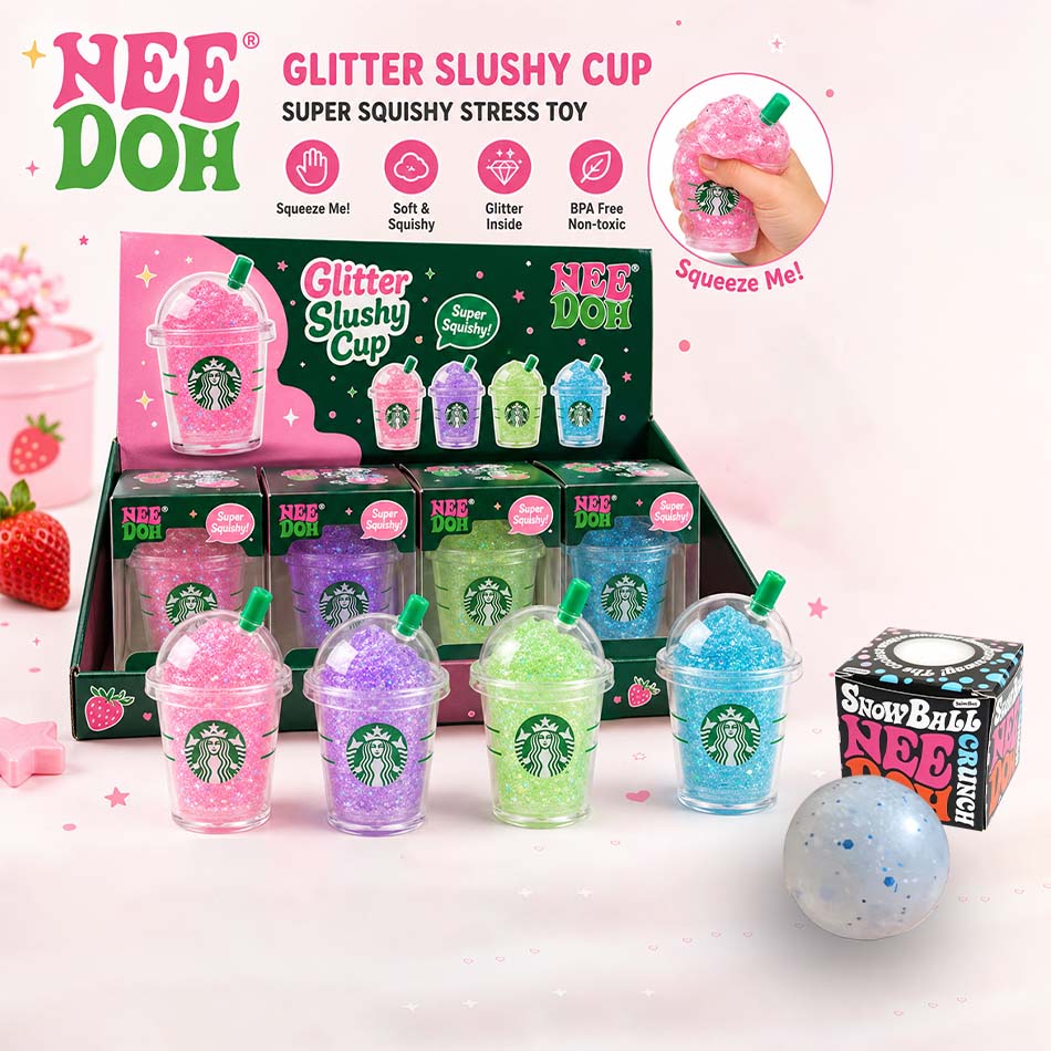 Advent Calendar Gift - Schylling NeeD Doh Stressverlichtende drinkbeker Blind