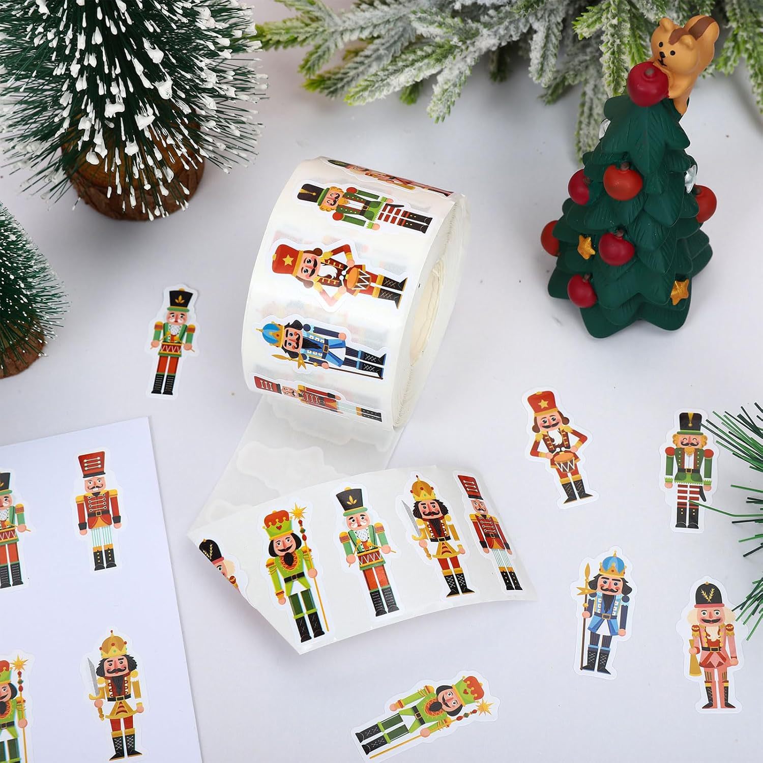 1000 stks (1 Roll) Kerst Noten - Nutcracker Figurine recensie en prijs