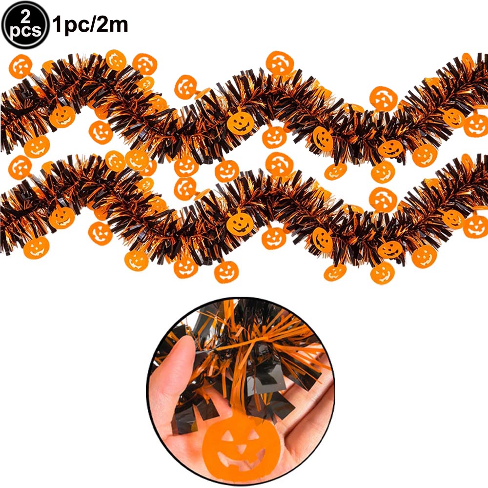 Halloween Folie Franje Gordijn - Tinsel Garland Decoration recensie en prijs