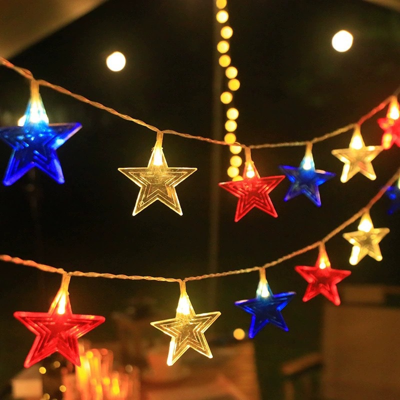 3-kleurige LED-lichtslingers,  - Led Fairy String Lights recensie en prijs