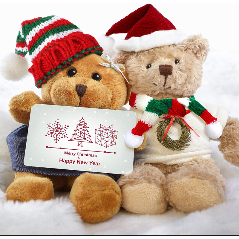 Mooie pop sjaal hoed mini kers - Santa Hat Plush recensie en prijs