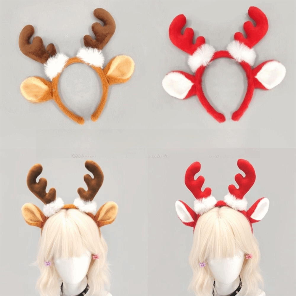 Realistische hertenhoofdband,  - Reindeer Antlers Headband recensie en prijs