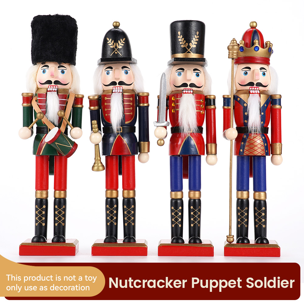 30 cm houten notenkraker ornam - Nutcracker Figurine recensie en prijs