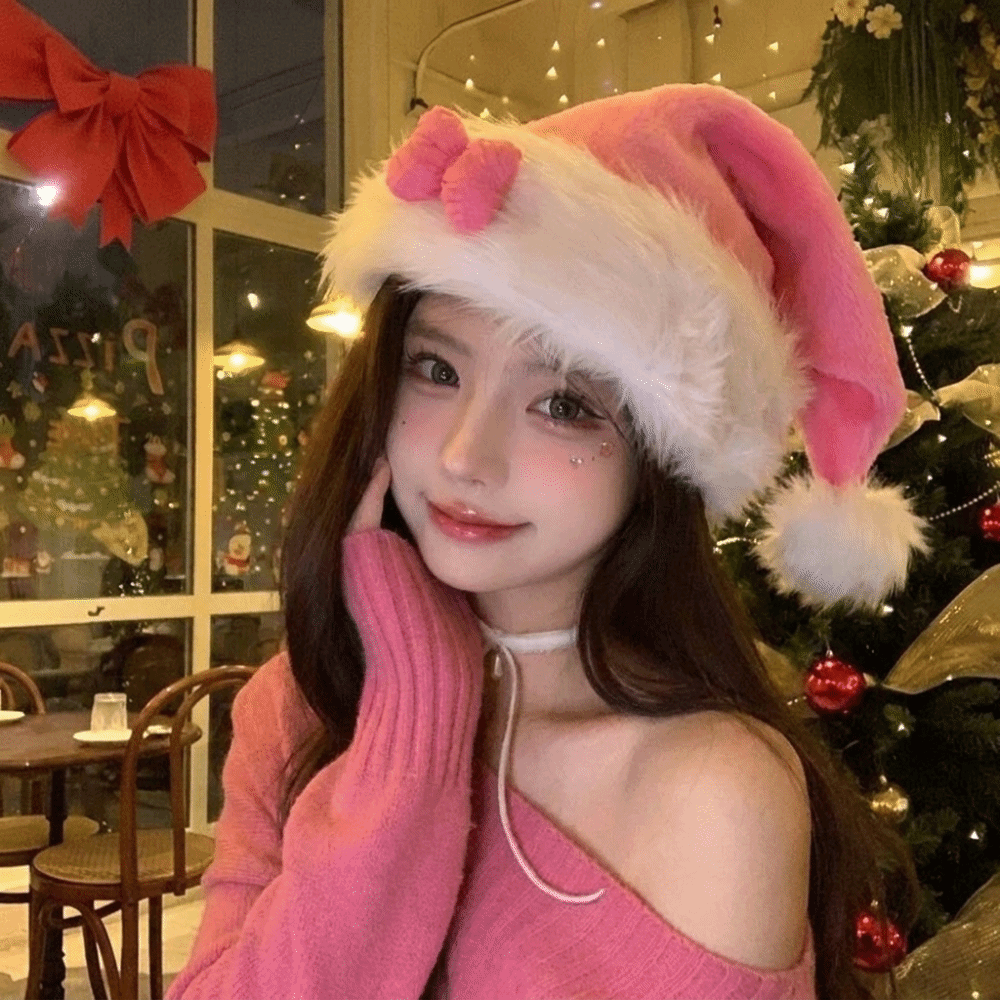 Chique Sterrenpatroon Roze Str - Santa Hat Plush recensie en prijs