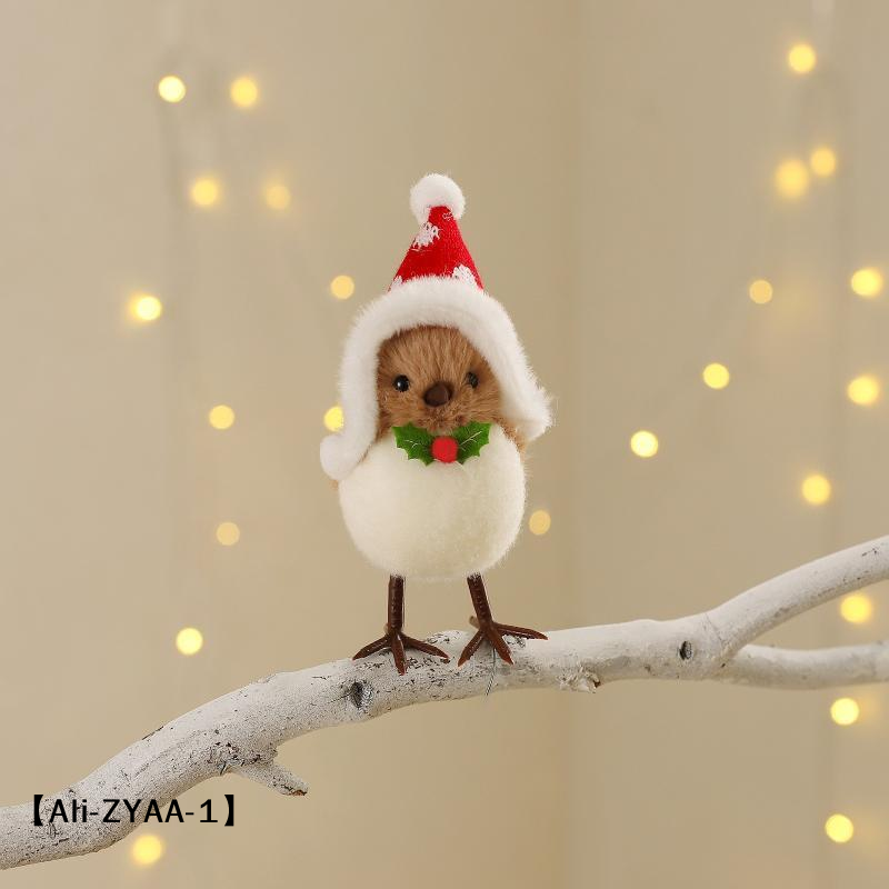【A】Kerstpluche Vogelversiering - Santa Hat Plush recensie en prijs