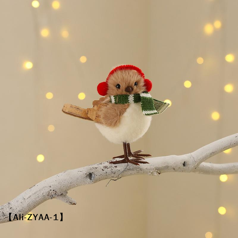 【A】Kerstpluche Vogelversiering - Santa Hat Plush recensie en prijs
