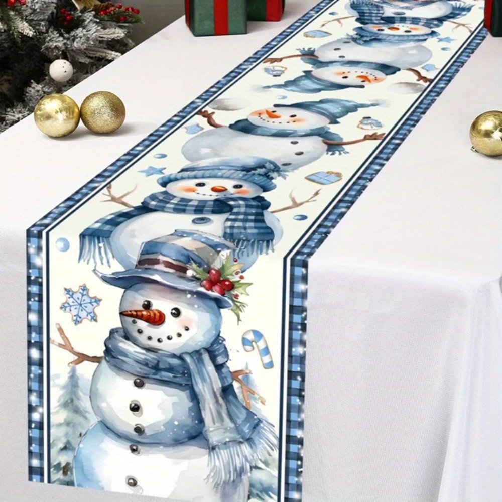 Kersttafelkleed met Kerstman,  - Christmas Table Runner recensie en prijs