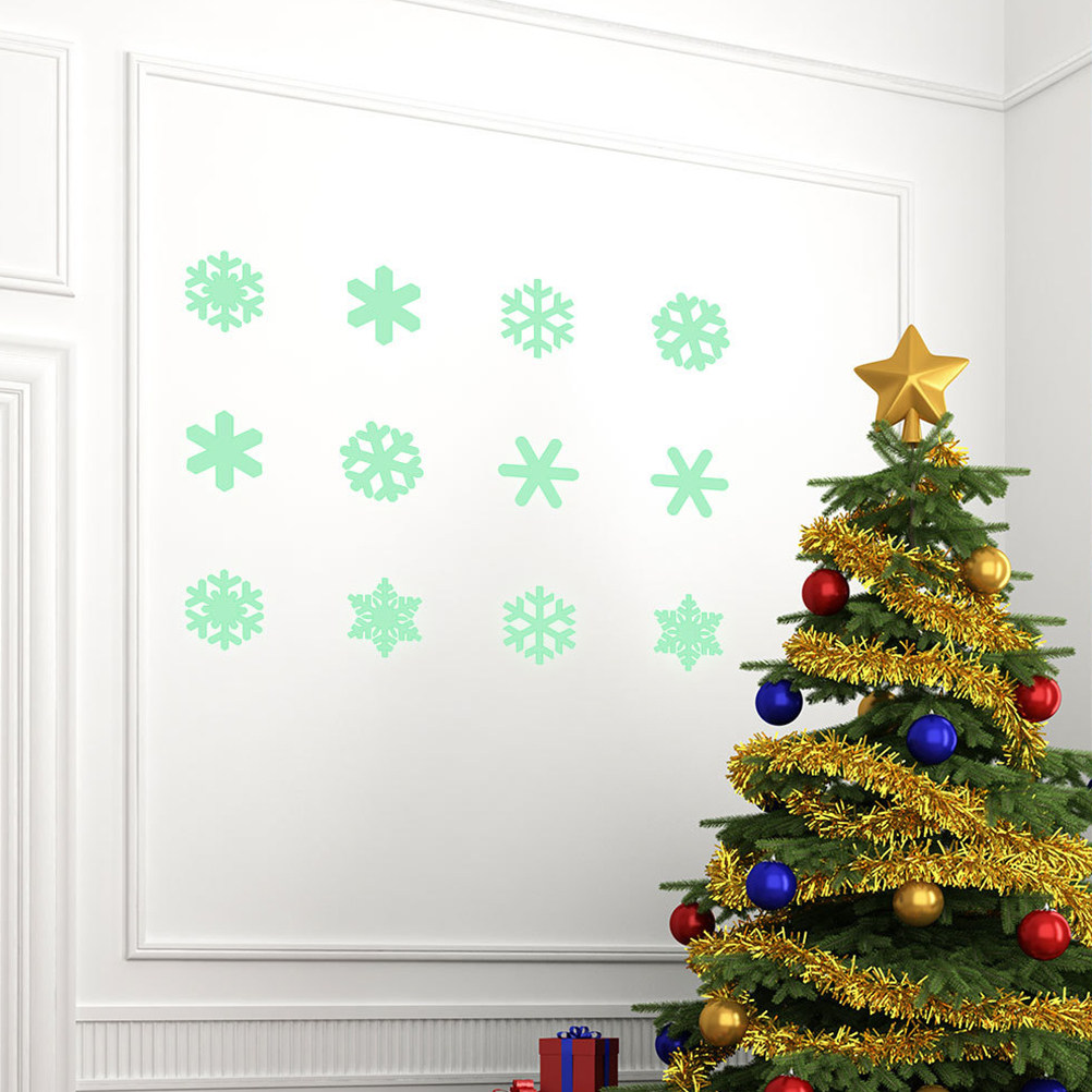 1Set Lichtgevende Sneeuwvlok W - Snowflake Window Decal recensie en prijs