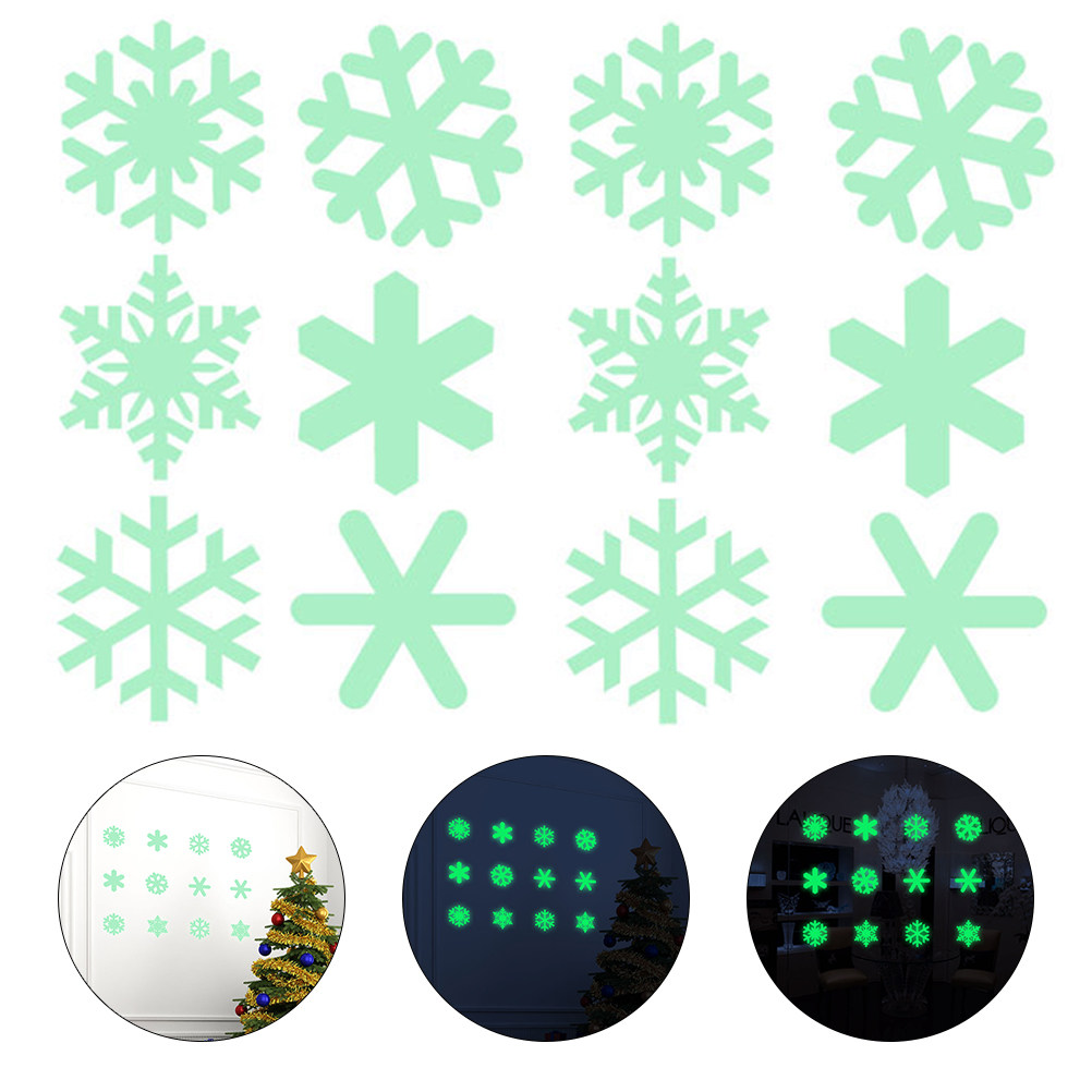 1Set Lichtgevende Sneeuwvlok W - Snowflake Window Decal recensie en prijs
