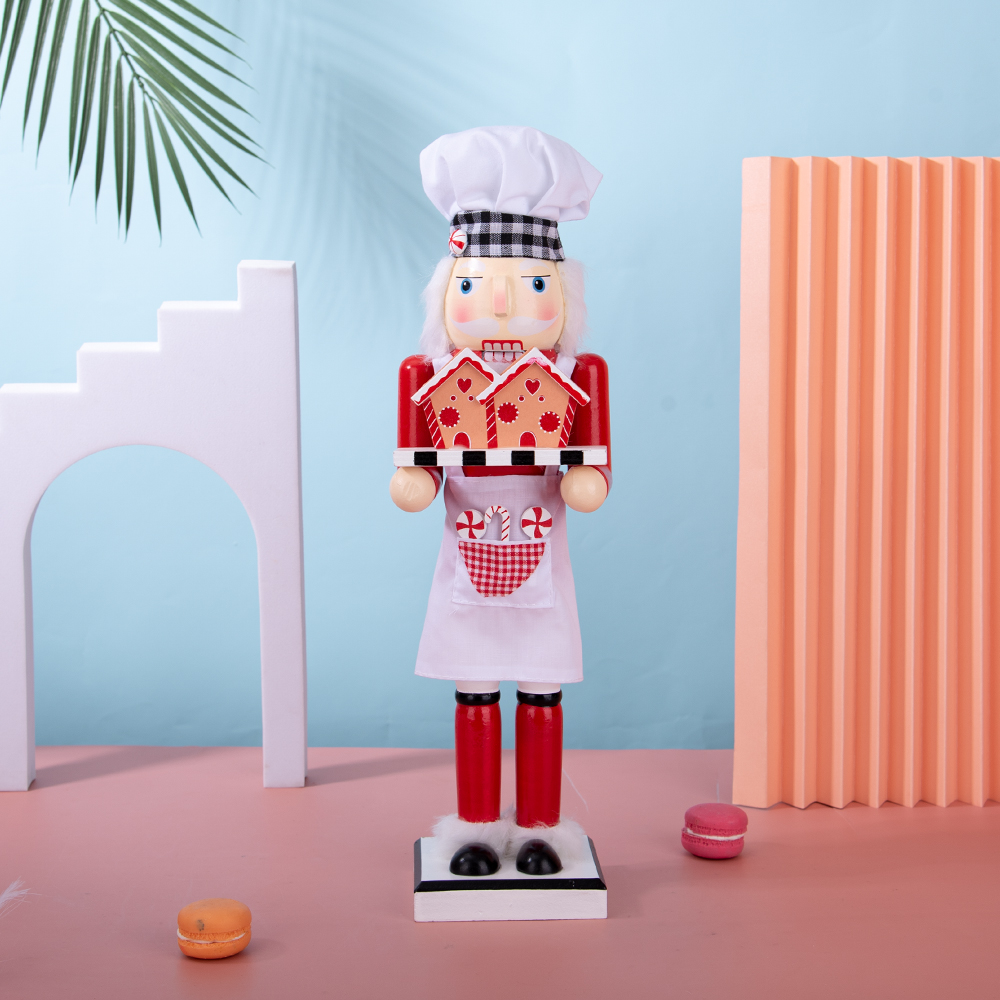 38CM Chef Building Notenkraker - Nutcracker Figurine recensie en prijs