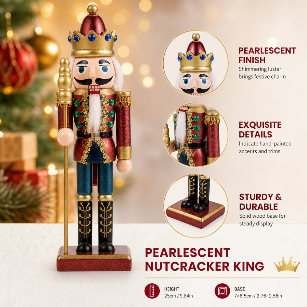 25CM Nieuwe Notenkraker Soldaa - Nutcracker Figurine recensie en prijs