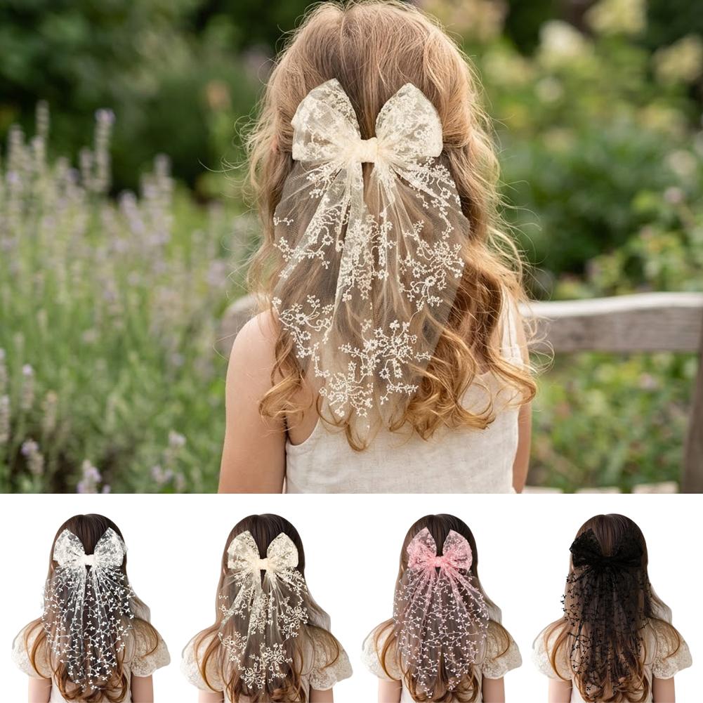 Kawaii kant strik lint haarcli - Ribbon Bow Gift recensie en prijs